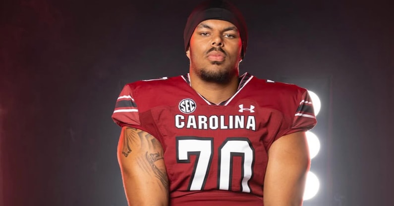 Kamari Blair on his official visit to South Carolina (Photo: Kamari Blair | Instagram)